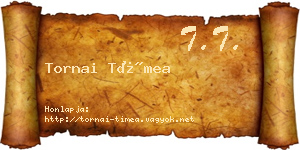 Tornai Tímea névjegykártya